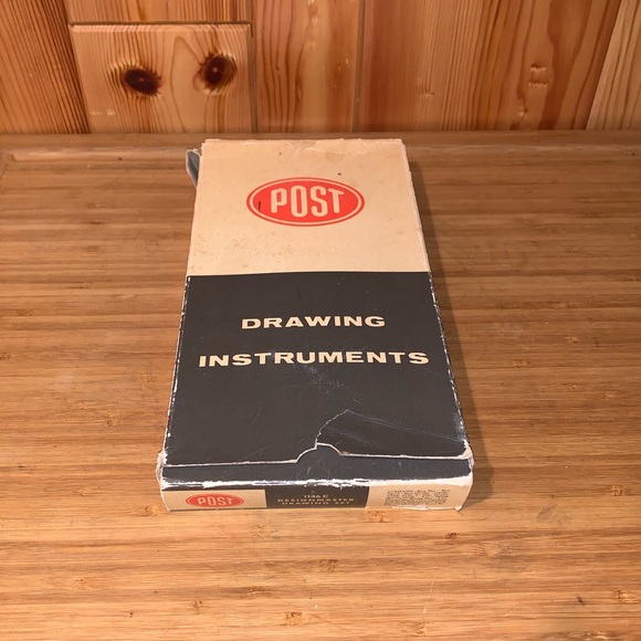 Vintage POST Design Master 1146 C *Germany* Drawing Drafting Set w/ Case & Box - Picture 4 of 8